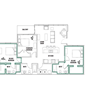 3 Bed - 3 Bath (Deluxe Room)