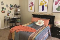 Floral bedroom in bloom!
