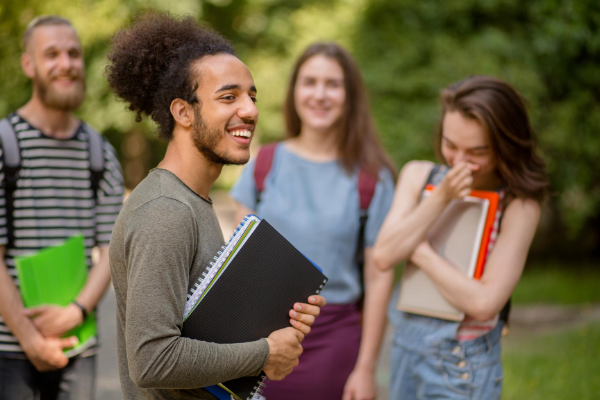 Group of USF students